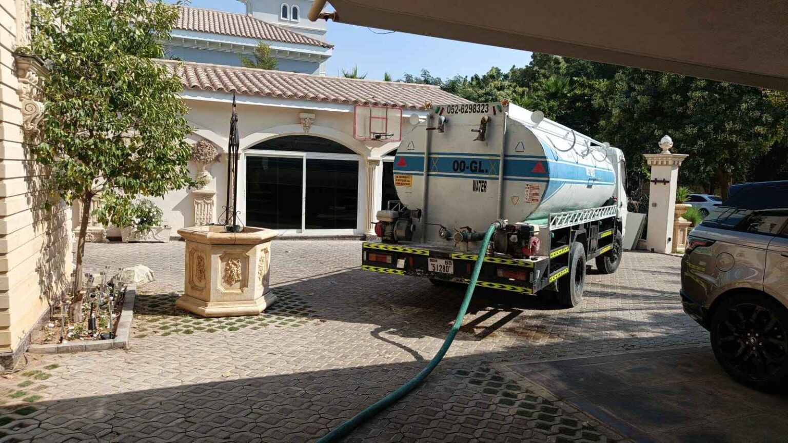 Sweet water tanker